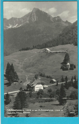 AK Plöckenhaus am Plöckenpass mit Pic Timau.