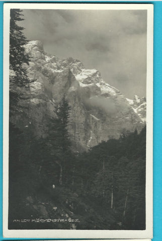 AK An der Plöckenstrasse.