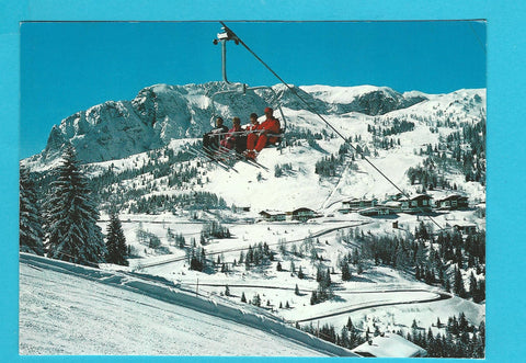AK Gartnerkofel-Bahn Vierer Sessellift Karnische Schiregion Sonnenalpe Naßfeld.
