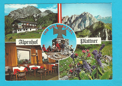 AK Sonnenalpe Naßfeld 99. Alpenhof Plattner.