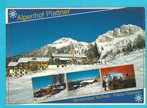 AK Sonnenalpe Naßfeld Passo Pramollo Alpenhof Plattner.