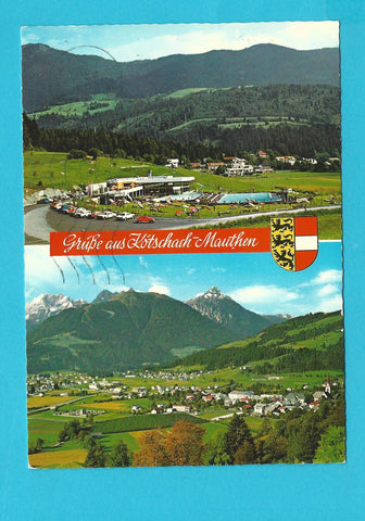 AK Grüße aus Kötschach-Mauthen.