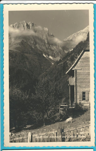 AK Blick vom Ederwirt auf Cellon.