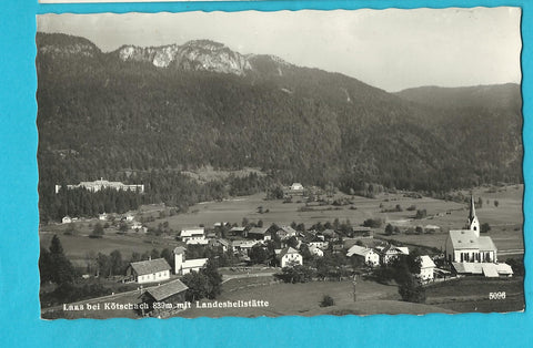 AK Laas bei Kötschach mit Kärntner Volksheilstätte (1932)