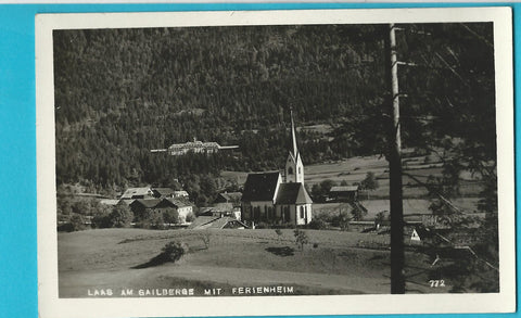 AK Laas am Gailberge mit Ferienheim.