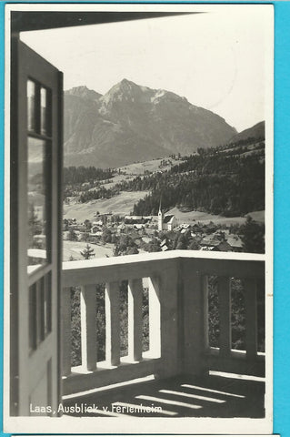 AK Laas Ausblick vom Ferienheim.