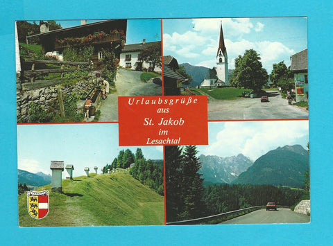 AK Urlaubsgrüße aus St. Jakob im Lesachtal.
