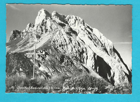 AK M. Paralba (Hochweißstein). Karnische Alpen.