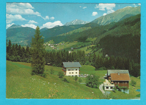 AK Liesing im Lesachtal. Gasthof Pension Waldfriede. Anton Obernosterer. Niedergail 7.
