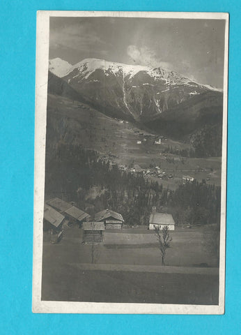 AK Birnbaum. Blick ins Wolayatal mit Ort Mostra.