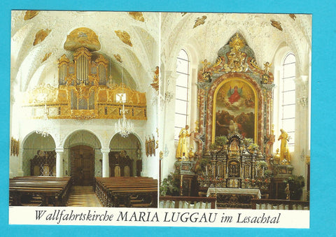 AK Wallfahrtskirche Maria Luggau im Lesachtal.