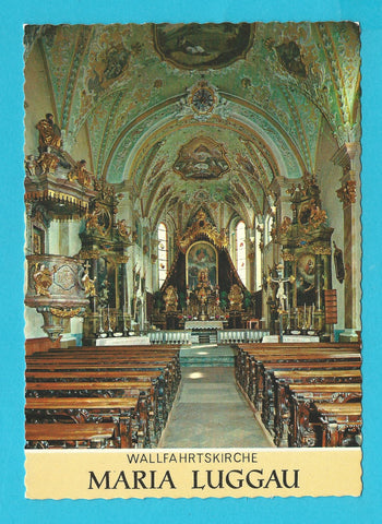 AK Wallfahrtskirche Maria Luggau.