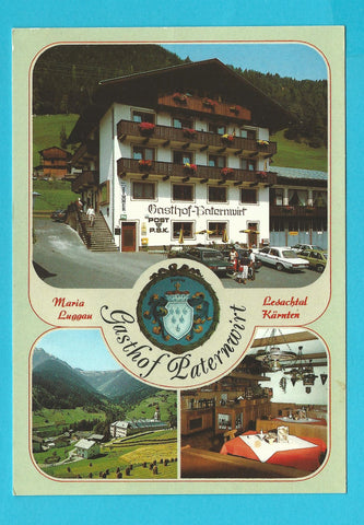 AK Maria Luggau. Gasthof Pension Paternwirt. Familie Gabriel Obernosterer.