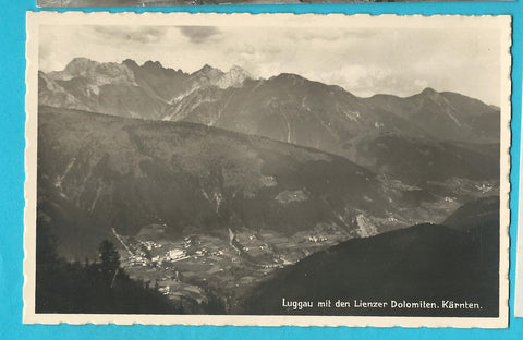 AK Luggau mit den Lienzer Dolomiten. (1932-33)