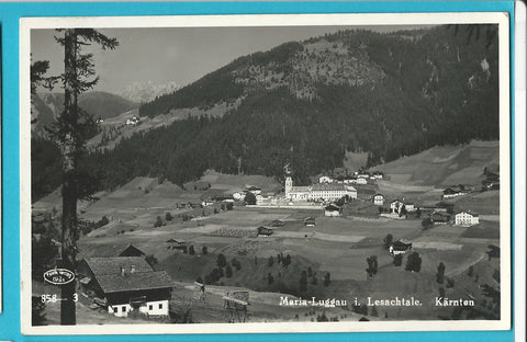 AK Maria Luggau im Lesachtale. (1936-37)