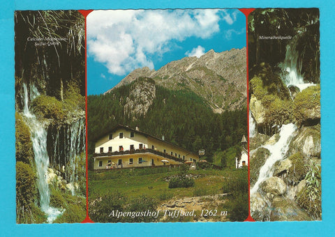 AK Alpengasthof Tuffbad. St. Lorenzen im Lesachtal.