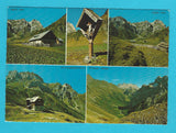 AK Frohntal mit Ingrid Alm. Weißstein Torkarspitze bei St. Lorenzen im Lesachtal.