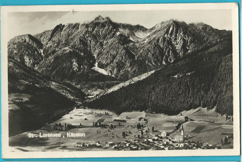 AK St. Lorenzen im Lesachtal.