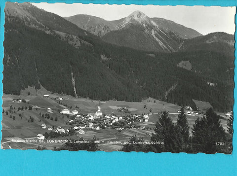 AK St. Lorenzen im Lesachtal.