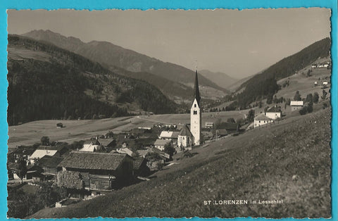 AK St. Lorenzen im Lesachtal.