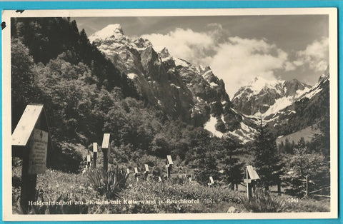 AK Heldenfriedhof am Plöcken. (1936)