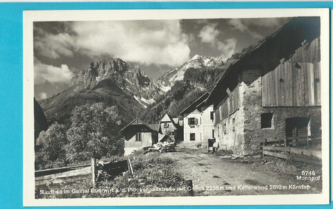AK Mauthen. Ederwirt a. d. Plöckenpaßstraße.