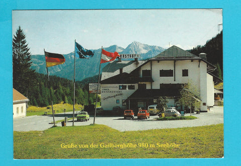 AK Grüße von der Gailberghöhe. Rasthof Gailberghöhe. Kötschach.