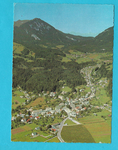 AK Kötschach im Gailtal. Blick gegen Laas.