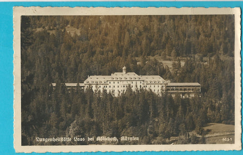 AK Lungenheilstätte Laas bei Kötschach.