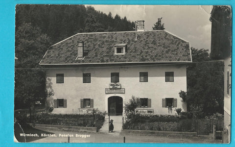 AK Würmlach. Pension Brugger.