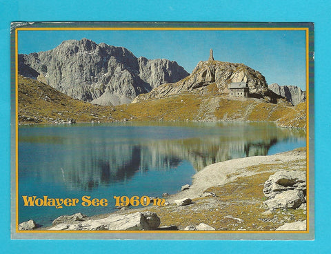 AK Eduard-Pichl-Hütte. Wolayersee.