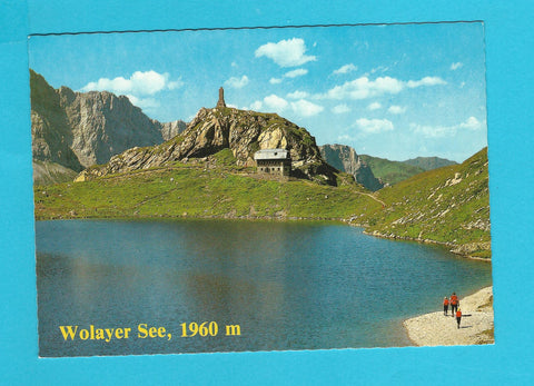 AK Eduard-Pichl-Hütte. Wolayersee.