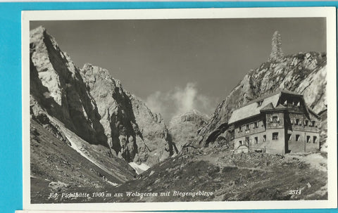 AK Eduard Pichlhütte am Wolayersee.