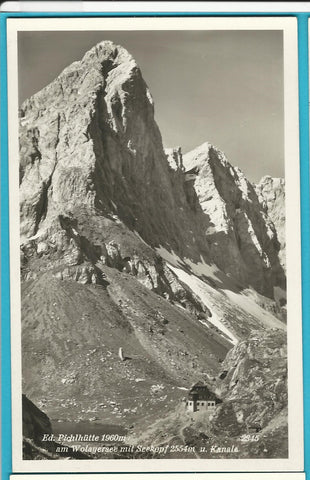 AK Eduard Pichlhütte am Wolayersee.