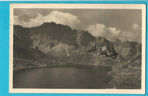 AK Eduard Pichl Hütte am Wolayersee.