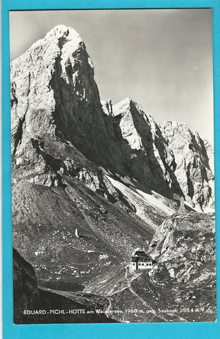 AK Eduard-Pichl-Hütte am Wolayersee. (1955)