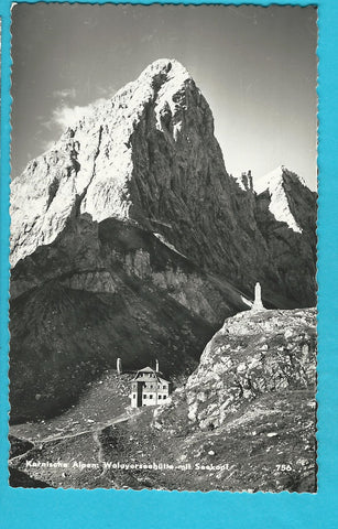 AK Karnische Alpen Wolayerseehütte.
