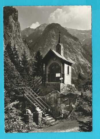 AK Hubertus-Kapelle im Wolayertal.