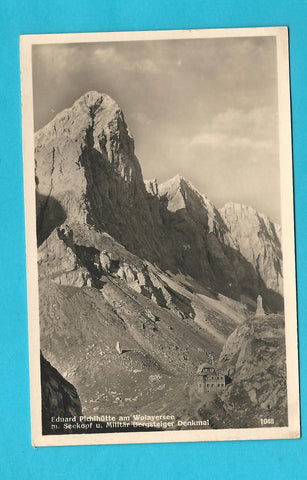 AK Eduard Pichlhütte am Wolayersee. (1940)