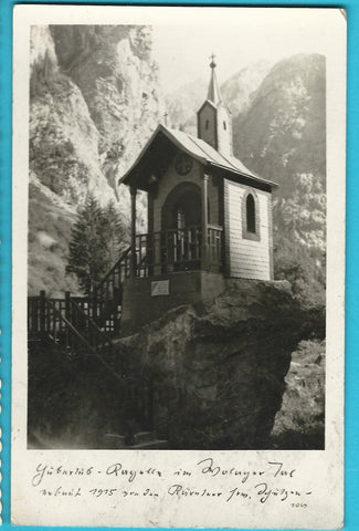 AK Hubertuskapelle Wolayersee.