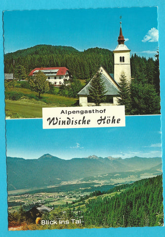 AK Alpengasthof Windische Höhe. J. Andritsch. St. Stefan/Gailtal.