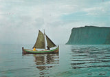 AK Norway. Nordlandsbat ved Nordkapp.
