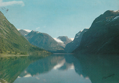 AK Norge: Loenvatn. Loen. Nordfjord.