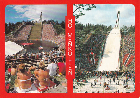 AK Oslo. Holmenkollen.