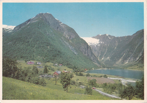 AK Norge: Sognefjorden. Parti fra Esebotten...