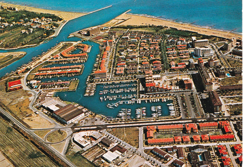 AK Caorle. Porto S. Margherita. Panorama dall'aereo.