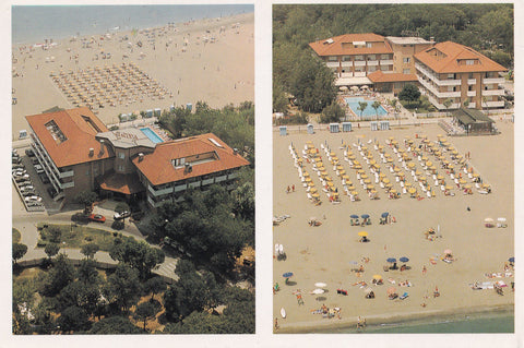 AK Caorle. Hotel Garni Europa. Piazza Marco Polo 6.