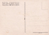 AK Lido di Jesolo. Hotel Caravalle. Piazza Milano.