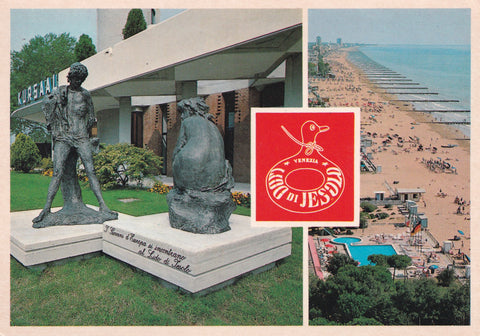 AK Jesolo Lido. I Giovani D'Europa. (Scultore A. Murer)