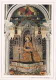 AK Venezia. Chiesa di S. francesco della Vigna. Fra Antonio da Negroponte. La Vergine in Trono.